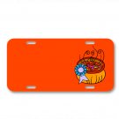 Bowl Chili Food Ribbon Chili Chili On License Plate Car Front Add Names