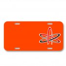 Atom Science Nuclear Nucleus Atom On License Plate Car Front Add Names