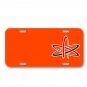 Atom Science Nuclear Nucleus Atom On License Plate Car Front Add Names