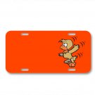 Bird Chick Animal Brown Eagle On License Plate Car Front Add Names