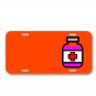 Bottle Medicine Health On License Plate Car Front Add Names