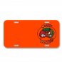 Rotten Tomato Mean Angry Monster On License Plate Car Front Add Names
