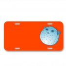 Blowfish Fish Puffer Animal Marine On License Plate Car Front Add Names