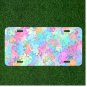 Background Texture Pattern Structure Custom Novelty License Plate Car Tag