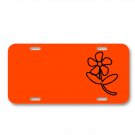 Flower Daisy Plant Vegetation Daisy On License Plate Car Front Add Names