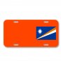 Marshall Islands Flag National Flag On License Plate Car Front Add Names