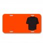 Shirt T-Shirt Black Clothing Shirt On License Plate Car Front Add Names