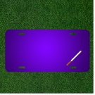 Custom Personalized License Plate With Add Names To Cigarette Smoking Lit