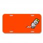 Dino Dinosaur Dragon Monster Sick On License Plate Car Front Add Names