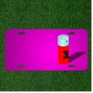 Custom Personalized Car License Plate With Add Names To Poison Spray Chemical