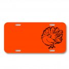Pigeon Fluffed Up Feathers Animal On License Plate Car Front Add Names