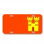 Castle Heraldic Heraldry On License Plate Car Front Add Names