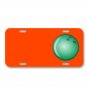 Bowling Ball Ball Bowl Bowling On License Plate Car Front Add Names