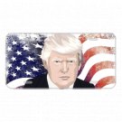 Custom Personalized License Plate Car Tag With USA Donald Trump Image