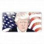 Custom Personalized License Plate Car Tag With USA Donald Trump Image