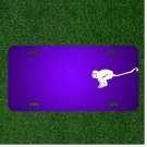 Custom Personalized License Plate With Add Names To Monkey Animal Tail