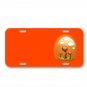 Autumn Clouds Fall Glossy Grass On License Plate Car Front Add Names