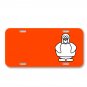 Penguins Birds Flightless Antarctica On License Plate Car Front Add Names