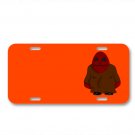 Monster Demon Devil Evil Alien On License Plate Car Front Add Names