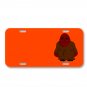 Monster Demon Devil Evil Alien On License Plate Car Front Add Names