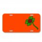 Clover Cloverleaf Klee Leaf Plant On License Plate Car Front Add Names