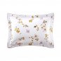 NWT Yves Delorme Eclats 2 Standard Shams Organic Cotton Sateen France Floral