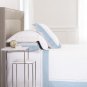 Yves Delorme Lutece Full/Queen Opalia Duvet Cover NWT Cotton Sateen MSRP $350