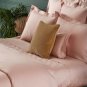 NWT New Yves Delorme Fitted Sheet 75x85 Triomphe Blush Pink Cotton Sateen France