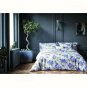 NWT ANNE DE SOLENE FRAGRANCE PERCALE QUEEN DUVET PURPLE PEONY ROSE FLOWER