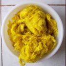 yellow mohair hand spinning felting fiber