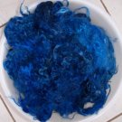 Vivid Blue Mohair hand spinning felting fiber