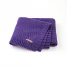 3_Baby Blankets Knitted Newborn Swaddle Wrap Blanket Cartoon Rabbit Toddler Photograph Props Multifu