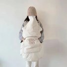 4_Korean Baby Hooded Cloak Cape Windproof Stroller Blanket Thicken Warmer Cartoon Bear Rabbit Baby Q