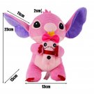 25cm-B_12cm 20cm 25cm Stitch Stuffed Plush Models Cartoon Stuffed Plush Dolls Anime Plush Baby Toys