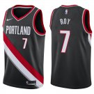 Blazers #7 Brandon Roy Black Swingman Jersey