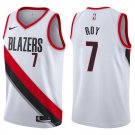 Blazers #7 Brandon Roy White Swingman Jersey