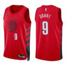 Blazers #9 Jerami Grant Red Statement Swingman Jersey