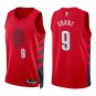 Blazers #9 Jerami Grant Red Statement Swingman Jersey