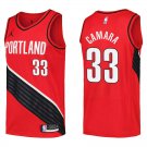 Blazers #33 Toumani Camara Red Swingman Jersey