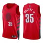 Blazers #35 Robert Williams III Red Statement Swingman Jersey