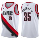 Blazers #35 Robert Williams III White Swingman Jersey