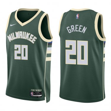 Bucks #20 AJ Green Green Swingman Jersey
