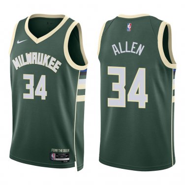 Bucks #34 Ray Allen Green Swingman Jersey