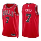 Bulls #7 Jalen Smith Red Swingman Jersey
