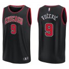 Bulls #9 Nikola Vucevic Black Swingman Jersey Bulls #9 Nikola Vucevic Black Swingman Jersey