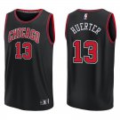Bulls #13 Kevin Huerter Black Swingman Jersey