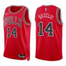 Bulls #14 Matas Buzelis Red Swingman Jersey