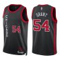 Bulls #54 Horace Grant Black City Swingman Jersey