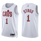 Cavaliers #1 Max Strus White Swingman Jersey