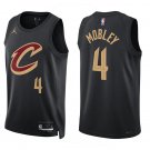 Cavaliers #4 Evan Mobley Black Swingman Jersey